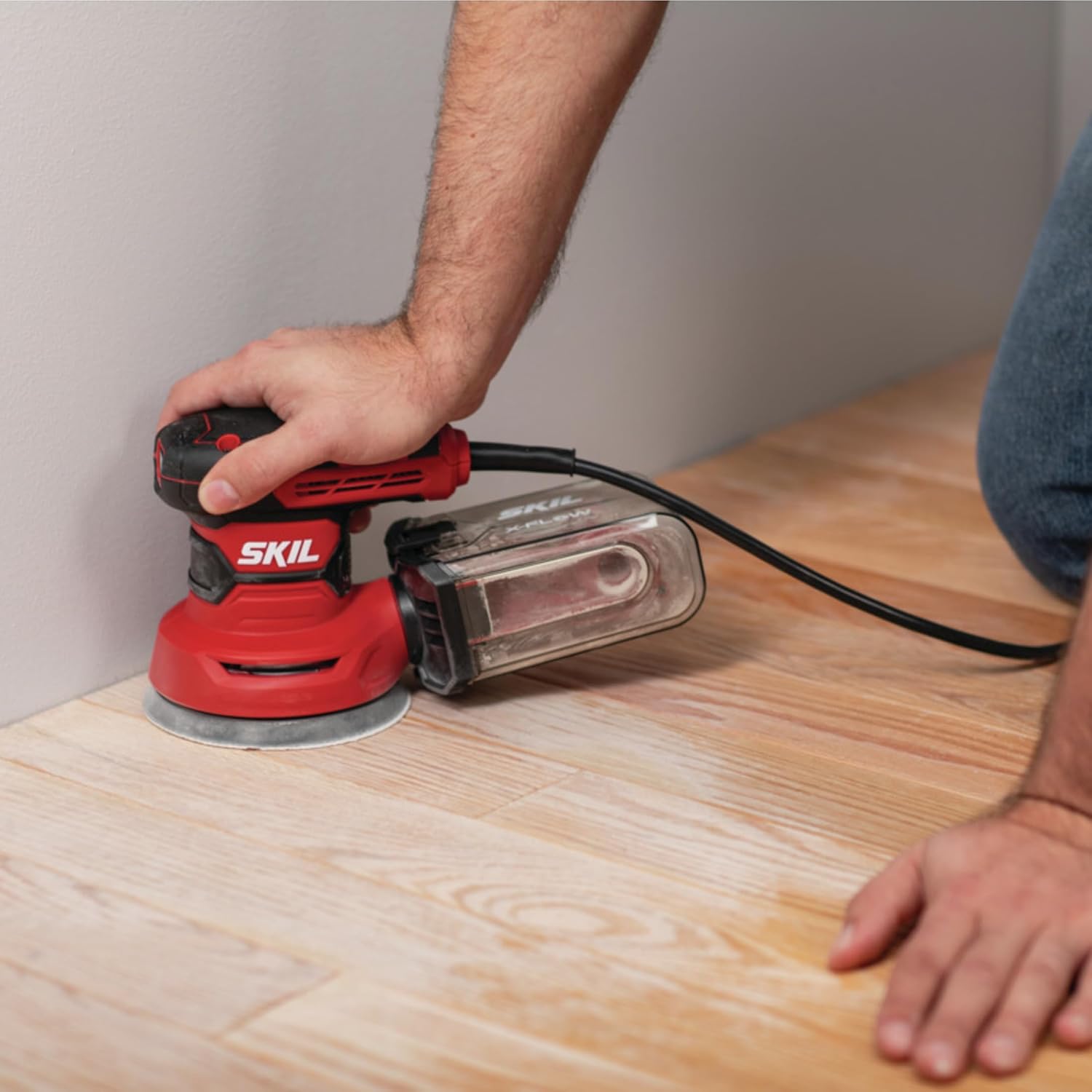 5 Inch Random Orbital Sander with Cyclonic Dust Box
