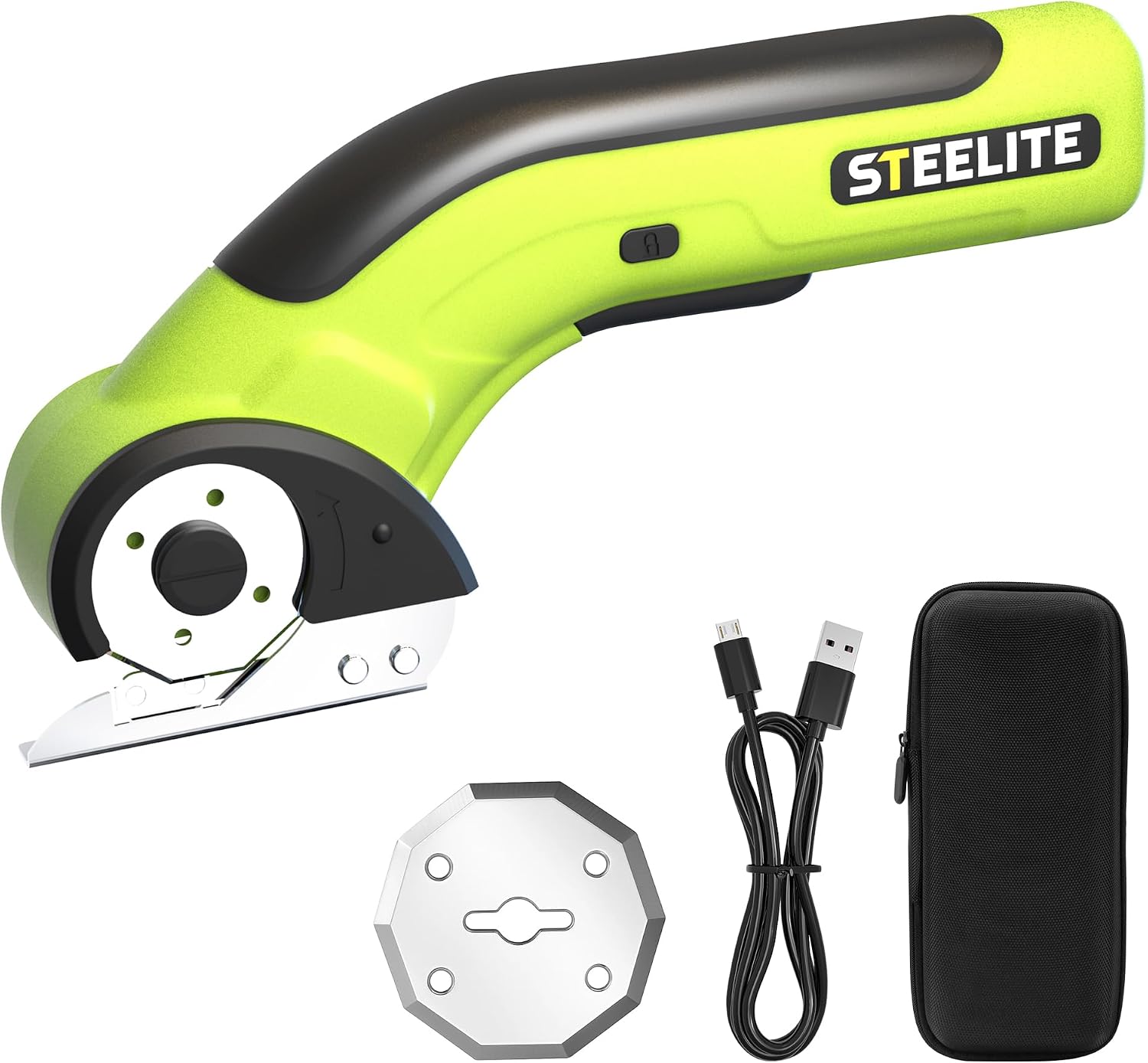 Cordless Electric Scissors 4V — Rechargeable Cardboard and Box Cutter