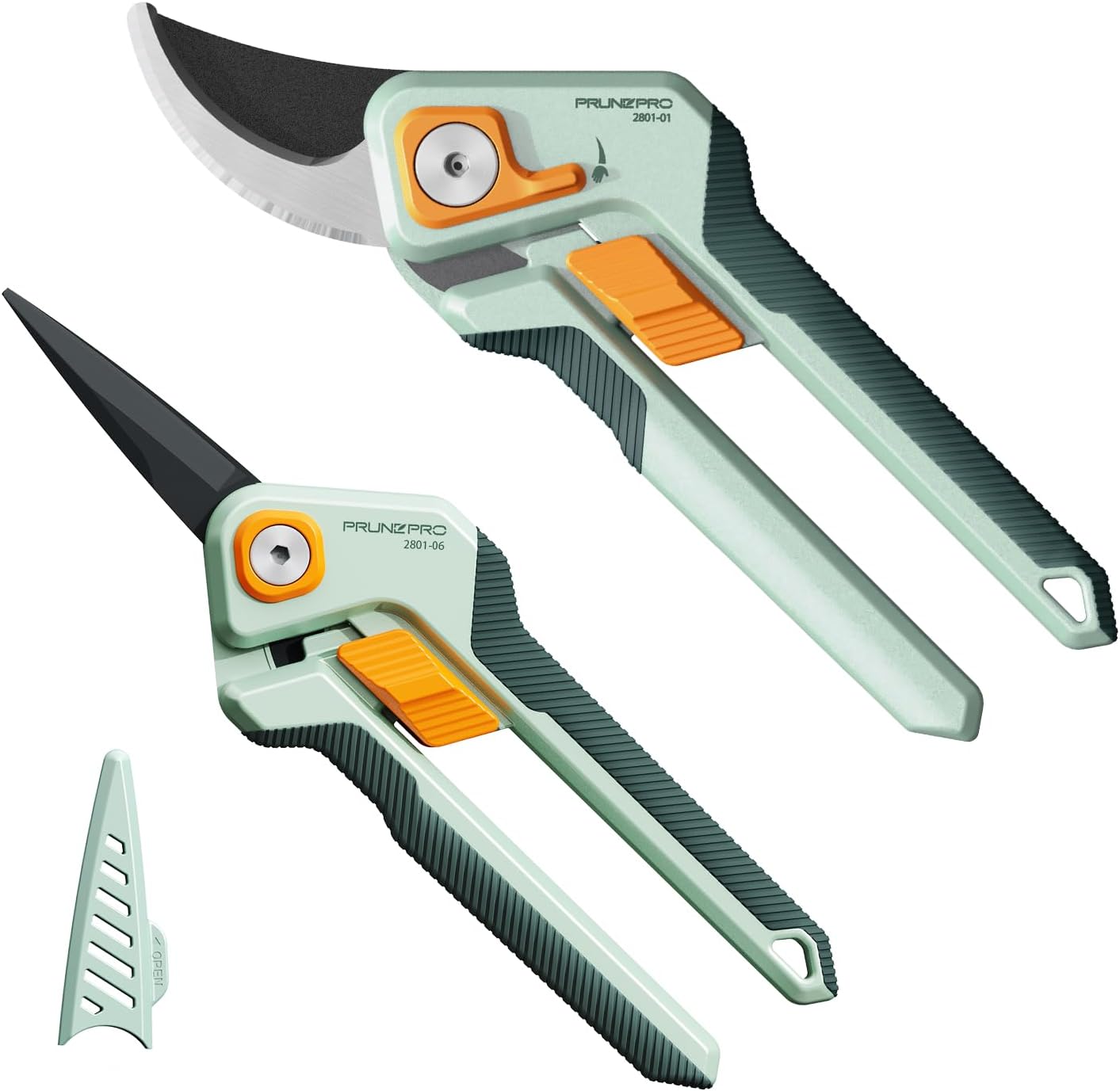 Pruning Shears Set — Stainless Steel Blade Garden Scissors
